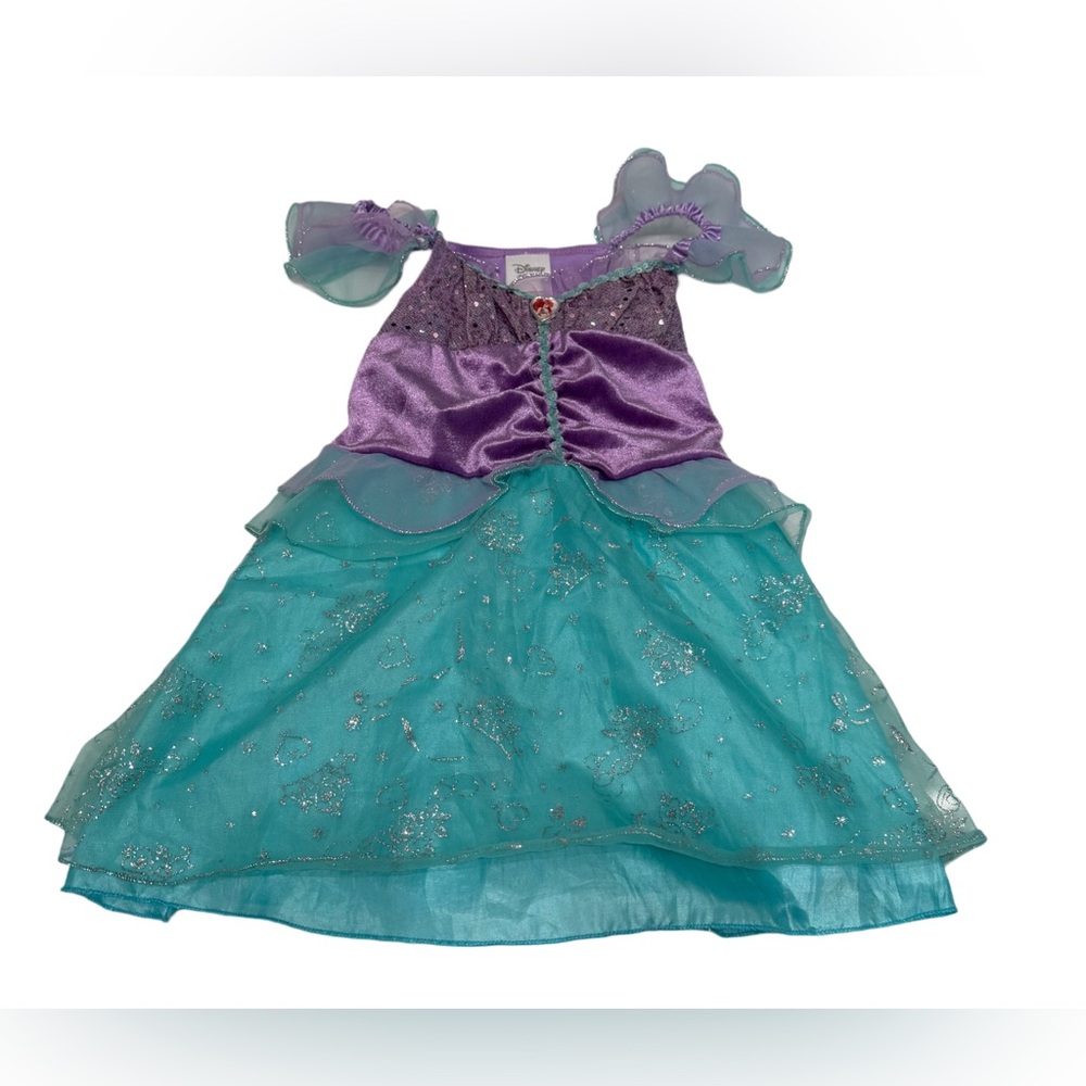 Disney Store Girl Princess Mermaid Dress  Costumes‎ Size 4